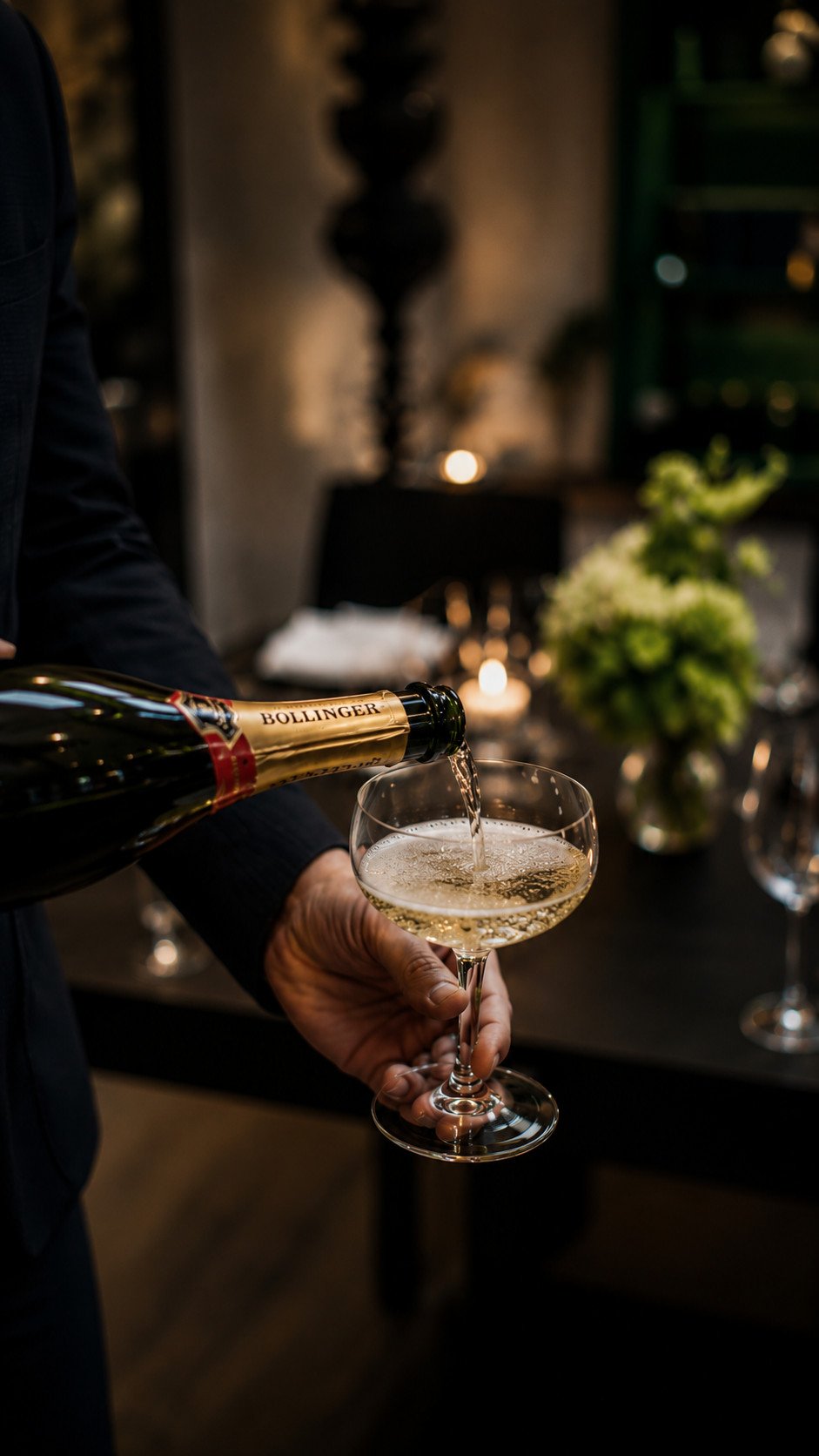 Elegantes Hochzeitsdinner im kleinen Kreis