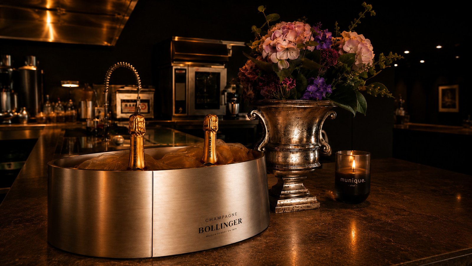 Private Dining München mit exklusivem Dinner von Marius Mutschinski