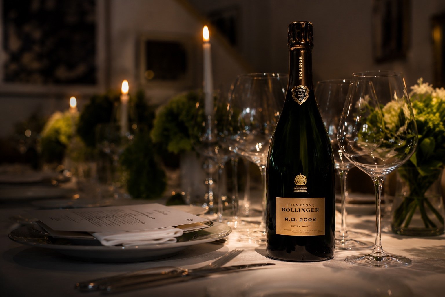 Fine Dining zuhause in München mit Champagnerbegleitung und Bollinger R.D.