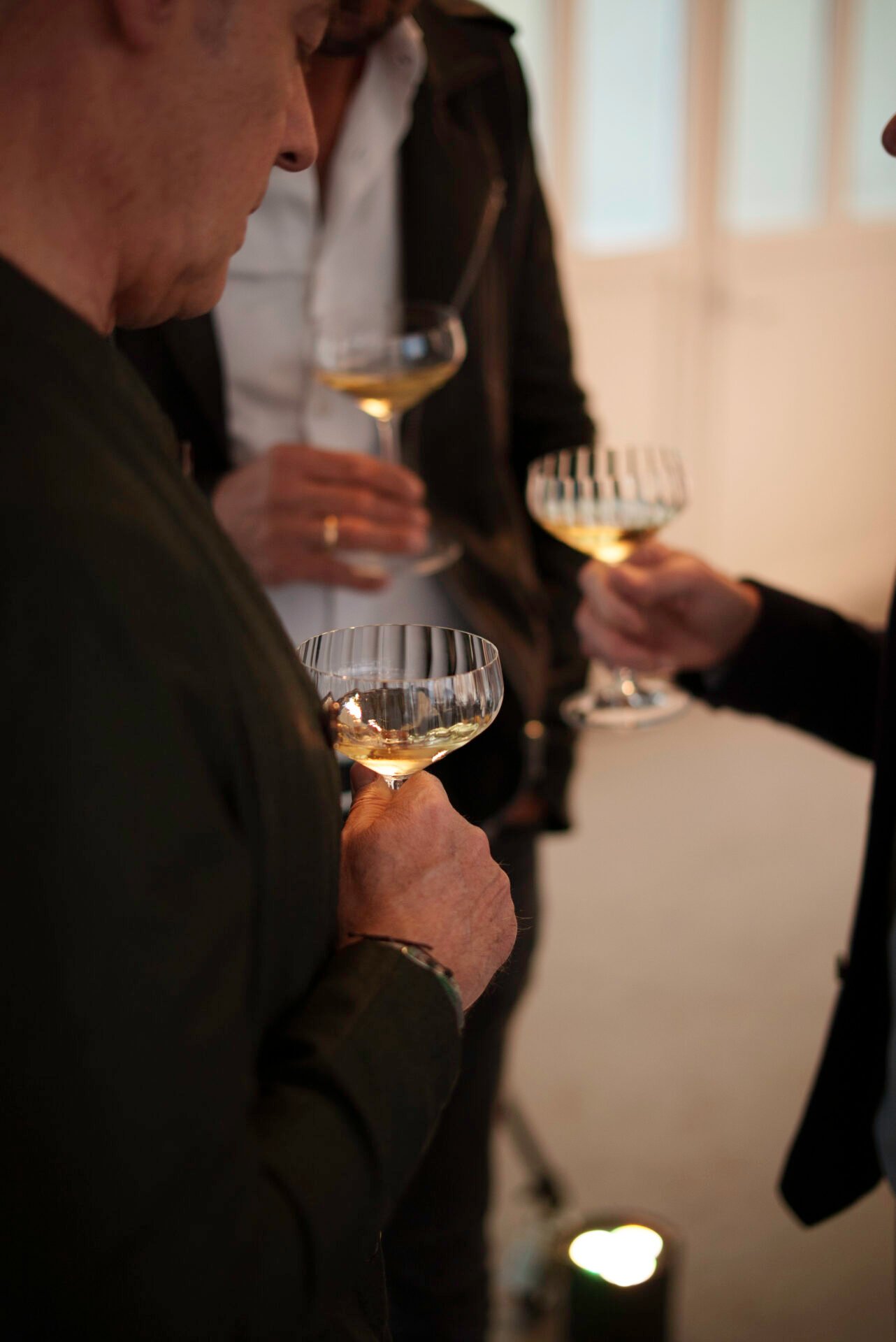 Champagner Empfang bei einer Cocktailparty München